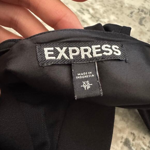 Express Black Mini Dress - Size Extra Small - Picture 8 of 8
